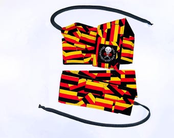German Flag, Wrist Wrap, WOD, Weightlifting, Athletic, Military, Patriotic