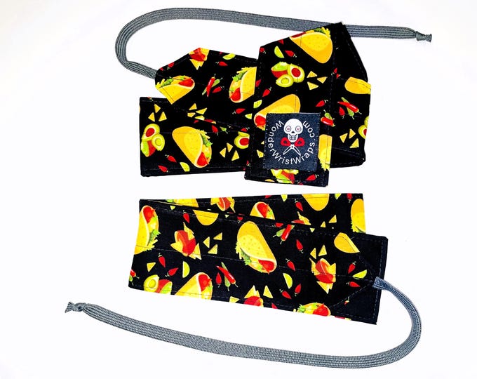 Taco Tuesday Wrist Wrap, WOD, Weightlifting, Athletic