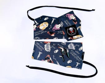 Hocus Pocus Sanderson Sisters, Wrist Wraps, WOD, Weightlifting, Athletic Binx