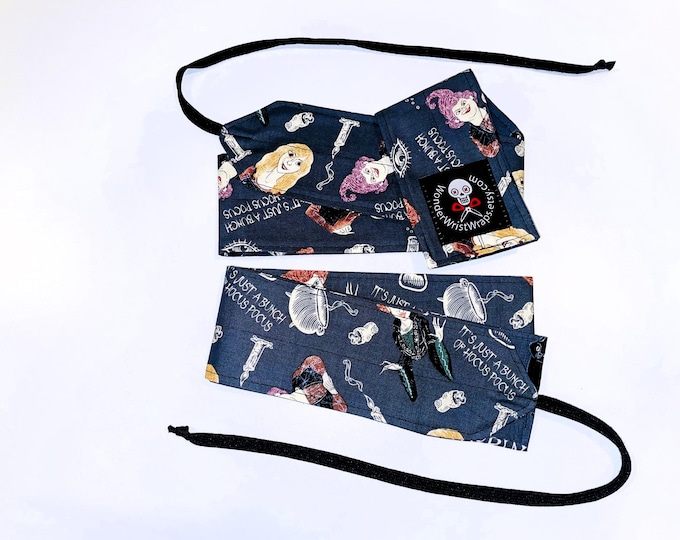 Hocus Pocus Sanderson Sisters, Wrist Wraps, WOD, Weightlifting, Athletic Binx