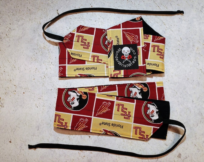 Seminoles, FSU Wrist Wraps, WOD, Weightlifting, Athletic, Florida State,