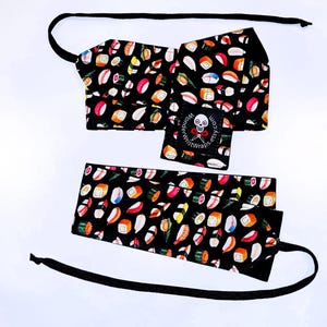 Sushi Bento Box, Wrist Wrap, WOD, Weightlifting, Athletic