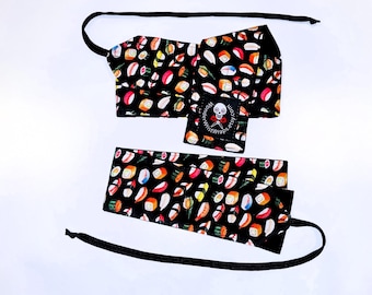 Sushi Bento Box, Wrist Wrap, WOD, Weightlifting, Athletic