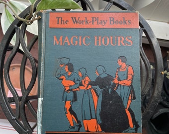 Magic Hours blank sketchbook upcycled