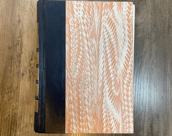 RDC Marbled blank sketchbook upcycled