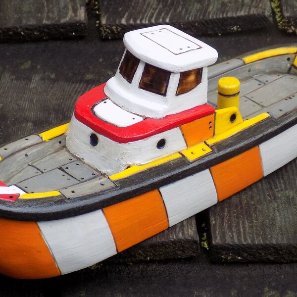 Wooden Toy Boat - Etsy