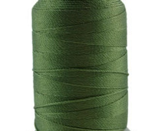 Red Color Silk Thread Weaving Beads Pack Of 20 main image 1