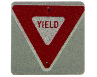 Yield Sign Shape Etsy