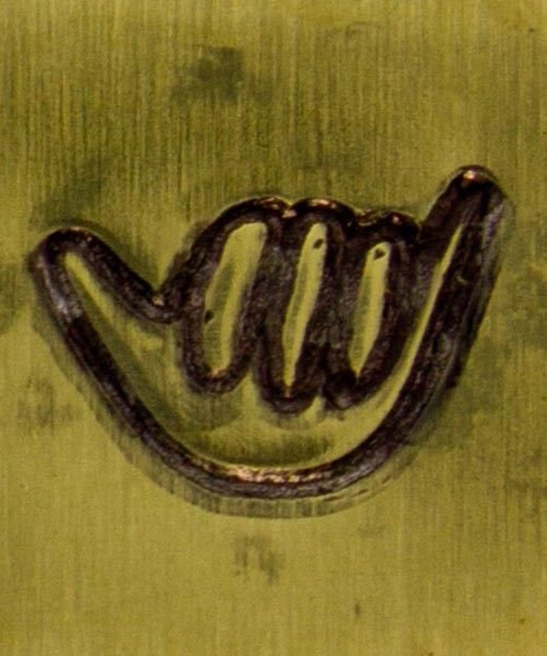 Design Stamp-6mm Hang Loose **CLOSEOUT** PN5656