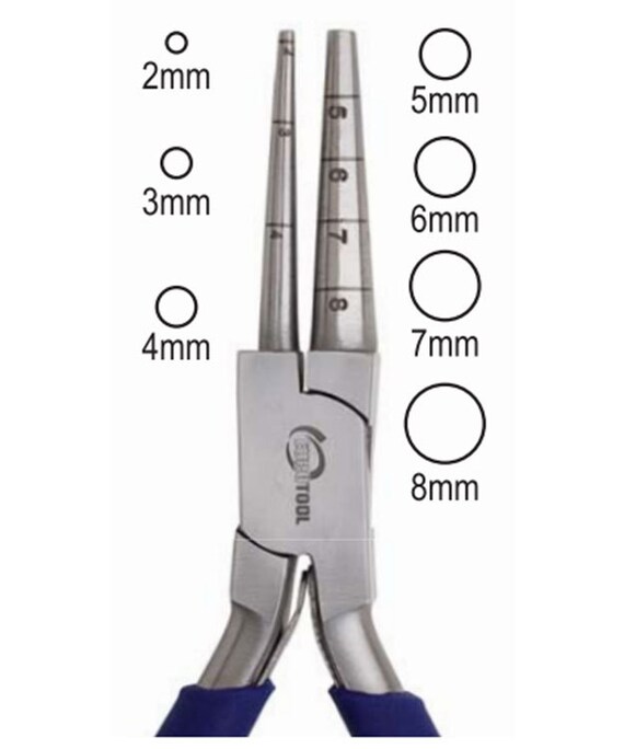 6-1/2 AccuLoop Precision Round Nose Pliers, PLR-741.00