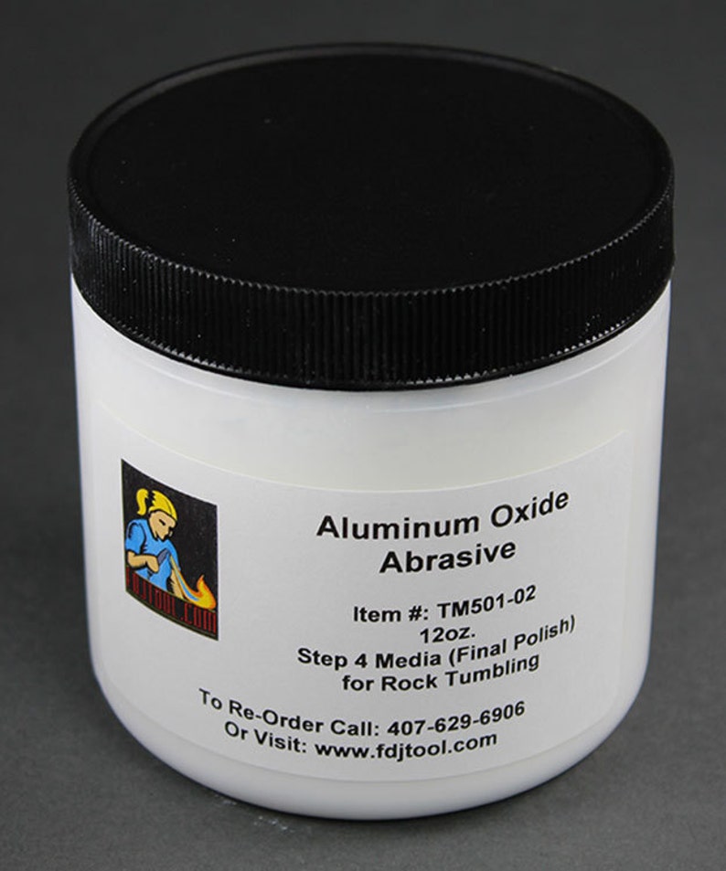 Rock Tumbling Media Step 4: Aluminum Oxide Polish 10ozs | Etsy