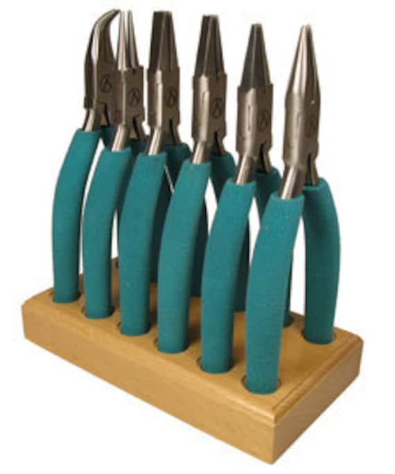 Wubber Plier Set With Stand (6 Pliers) (PL6098)