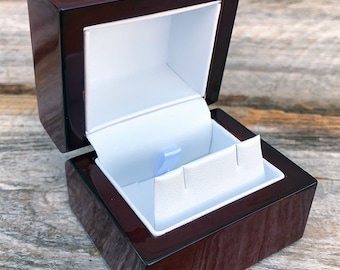 Rosewood Earring Box (Single) (DBX4013)