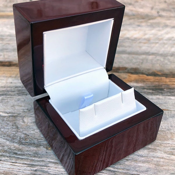 Rosewood Earring Box (Single) (DBX4013)