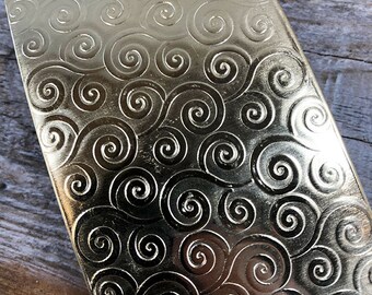 Patterned Brass Sheet multi-pattern 2 X | Etsy