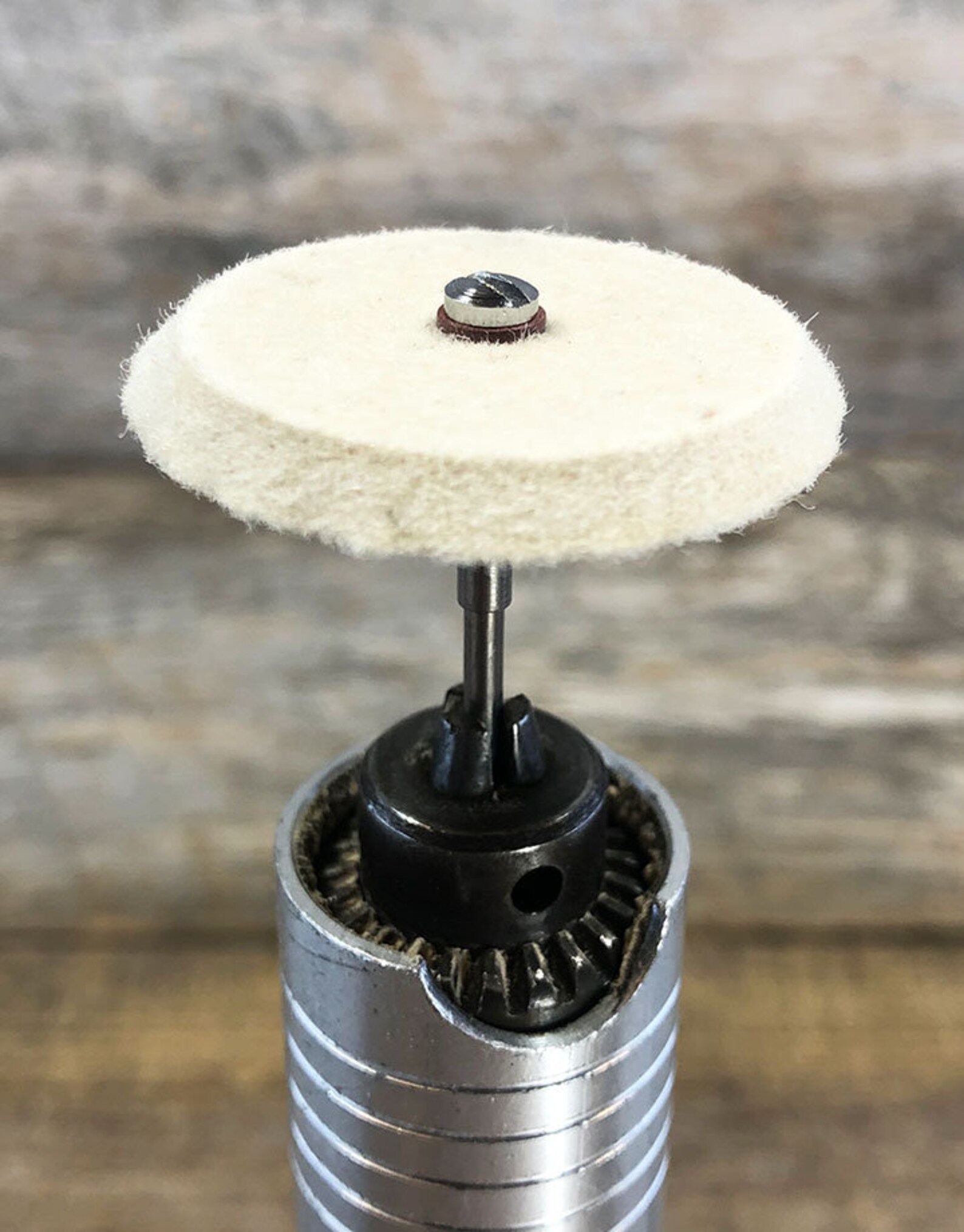 Unmounted Half Knife Edge Felt Wheels 1 Inch pkg of 3 Etsy