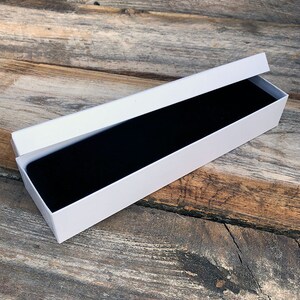 Black Rich Velvet Bracelet Box with Goldtone Trim (DBX1615) image 5