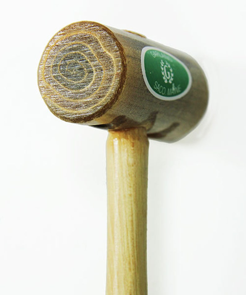 1-14 face 8oz head Weighted Rawhide Mallet by Garland 37.711