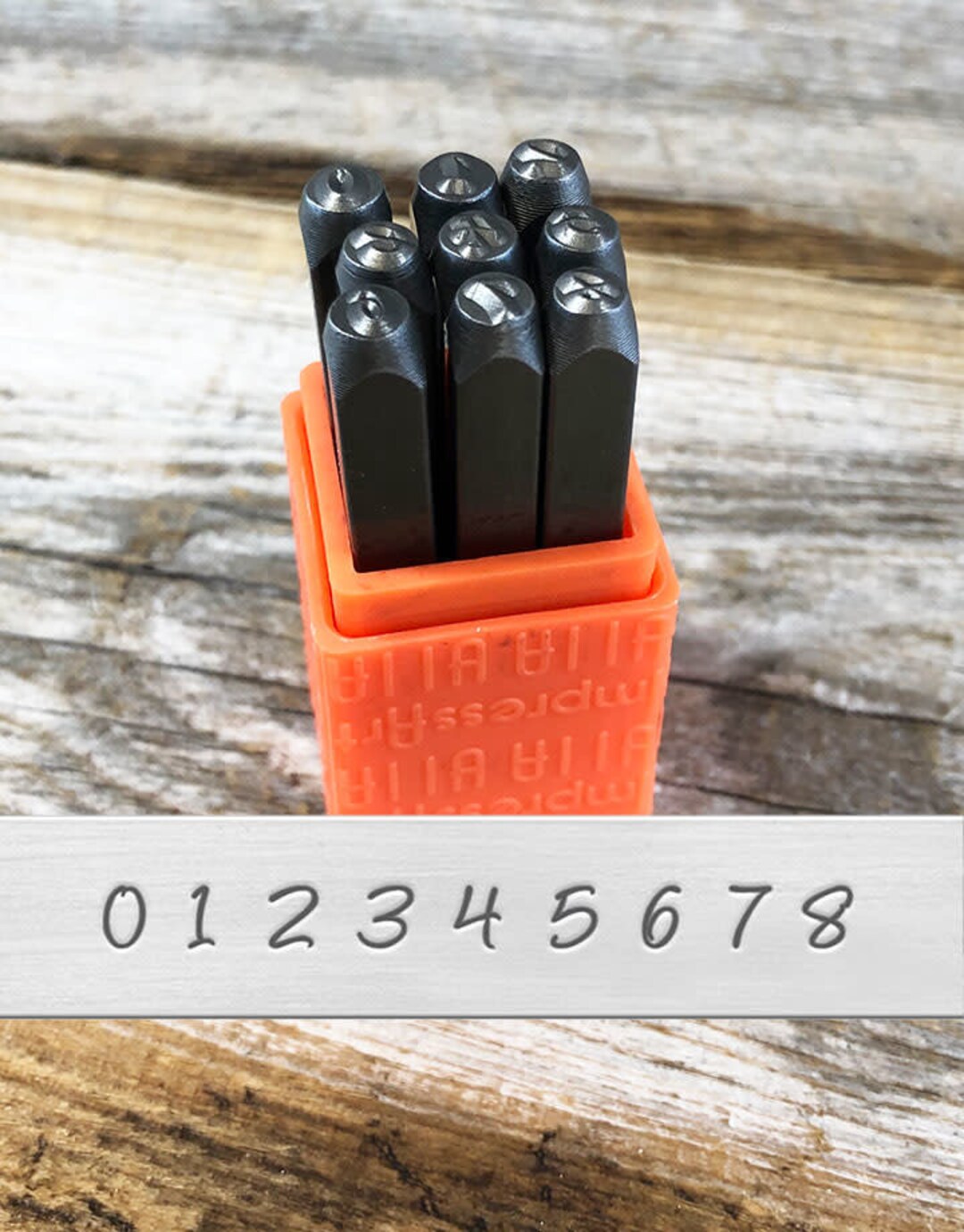 3mm Bridgette Numbers Punch Set 0-9 (PN937) - Etsy