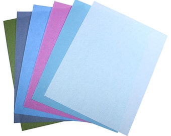 3M Wet or Dry Polishing Paper Assortment - Pkg of 6 (8.5" x 11")  (EM2708)