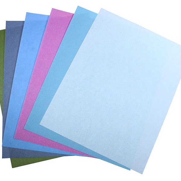 3M Wet or Dry Polishing Paper Assortment - Pkg of 6 (8.5" x 11")  (EM2708)