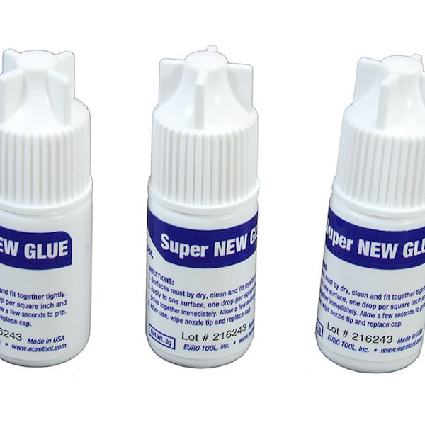 New Glue Brand Super Glue (Pkg of 3)  (CE320)