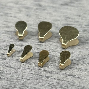 Flat Chain End 14k Gold (500-XX) **Choose Size**