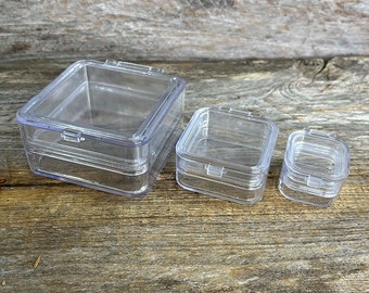 Clear View Plastic Box with Floating Membrane (Choose Size) (DBX140X)