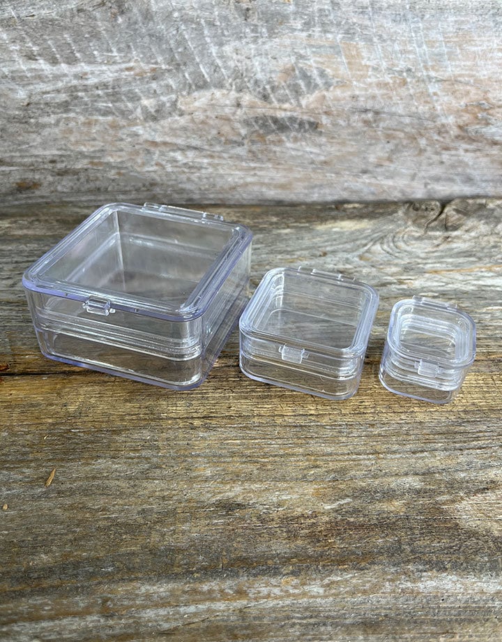 Clear View Plastic Box With Floating Membrane choose Size DBX140X