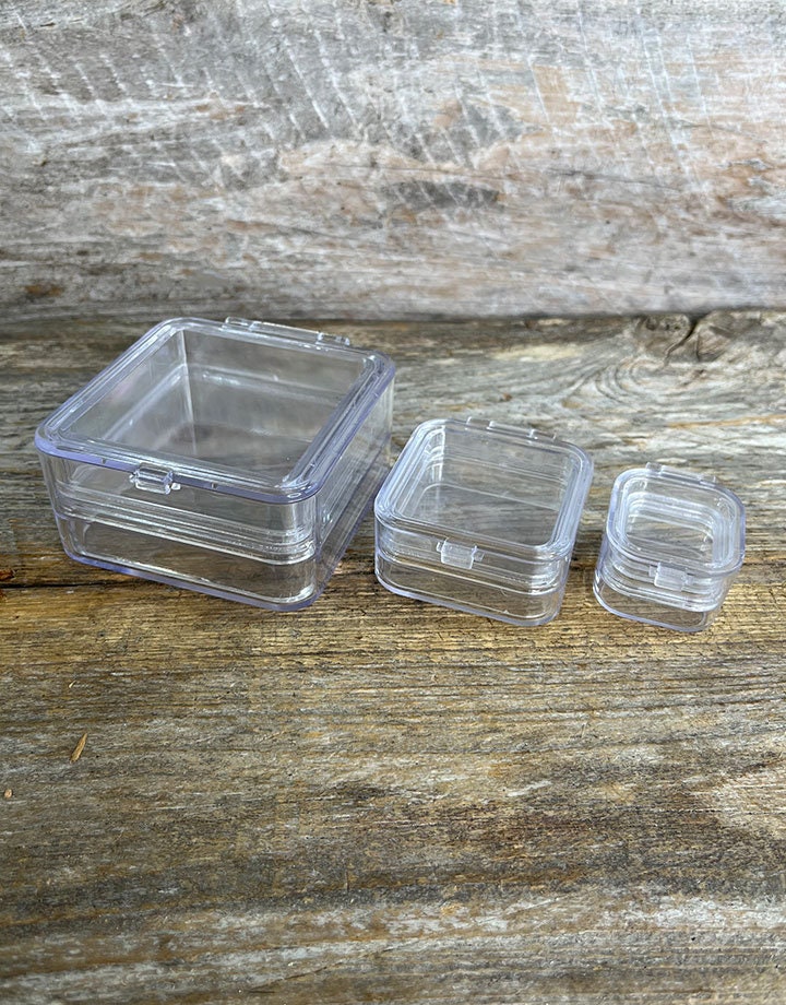 Clear Plastic Box 