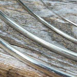 Half Round Sterling Silver Wire (SHRWXX) **Choose Size**