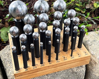 PEPE Tools 27pc Dapping Punch Set (Some Missing Punches) **CLOSEOUT**