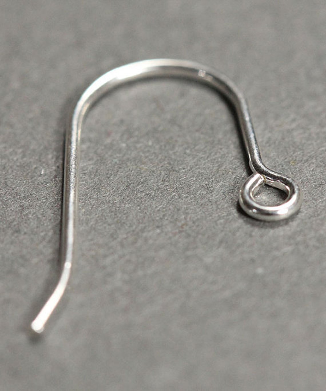 Earwire With Loop Sterling Silver pkg of 10 803S10 Etsy