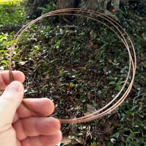 Copper Wire Solder 18ga  (5ft coil) (CWS18)