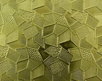 Pattern Brass Sheet rose 2.5 Wide 24ga | Etsy