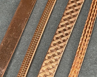 Fancy Copper Wire - Sold by the Foot **Choose Style**