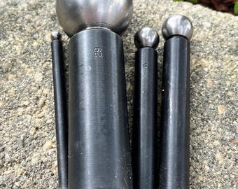PEPE Tools Individual Dapping Punches (over 1") **Choose Size** **Closeout**