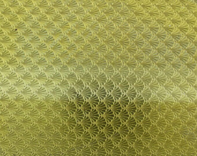 Textured Brass Sheet 2.5 X 3 Mini Flower Pattern 87 Great for Jewelry ...