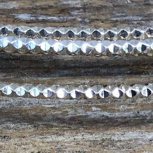 Sterling Silver Round Sparkle Pattern Wire (SPW33)