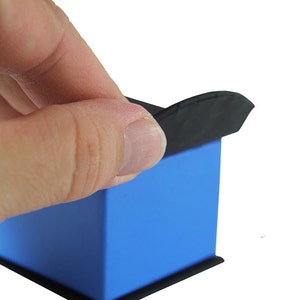 Deluxe Magnetic Ring Box EACH Blue/Black DBX4050 image 5