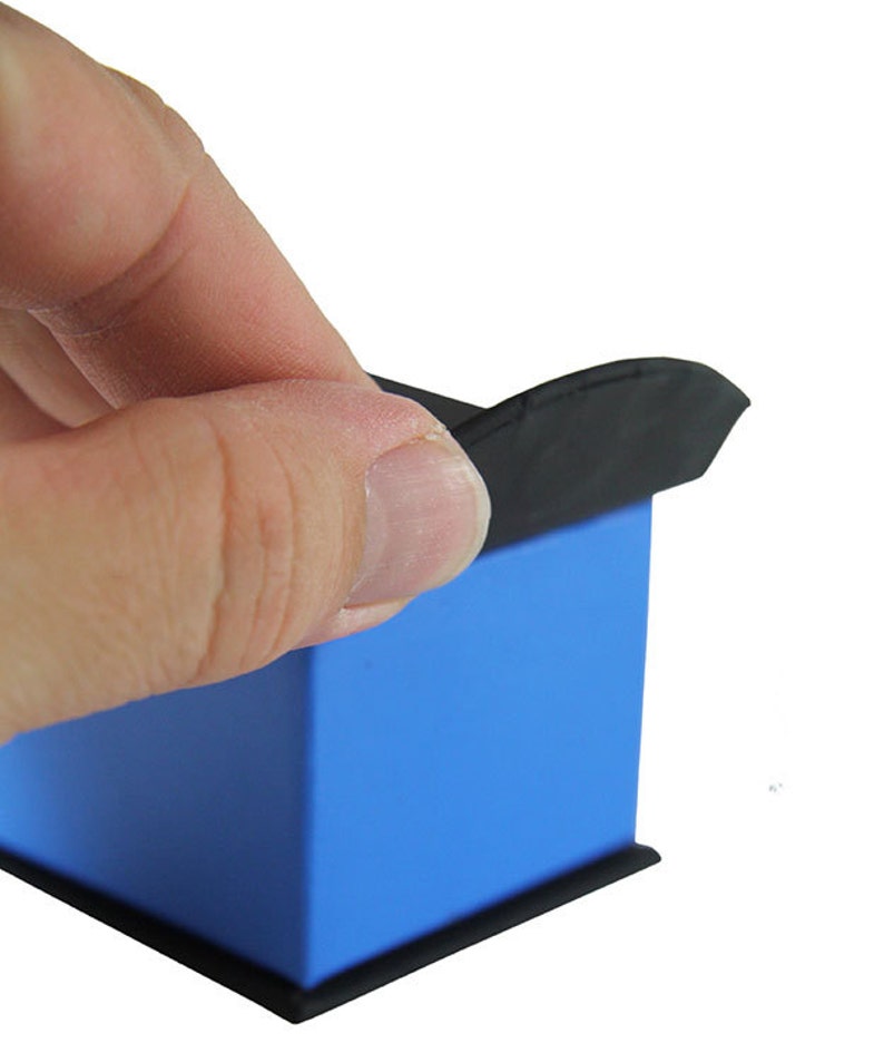 Deluxe Magnetic Ring Box EACH Blue/Black DBX4050 image 5