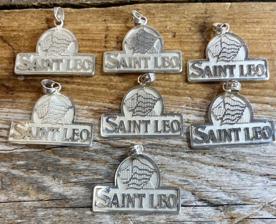 Saint Leo University Lions Sterling Silver Pendant - image 4