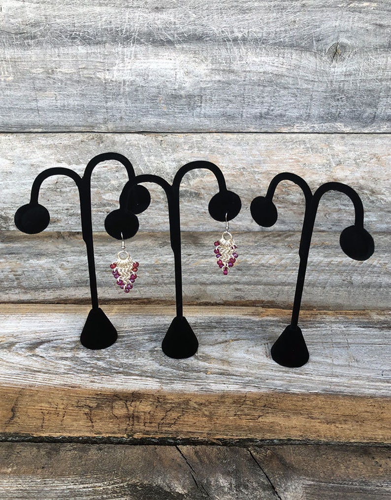 Black Value Velvet Earring Display 61/4 High pack of Etsy
