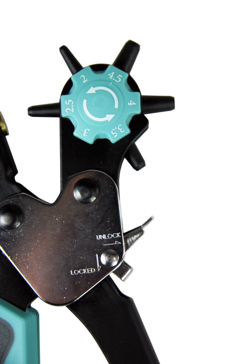 Rotating Leather Punch from 2.0mm to 4.5mm PL1210