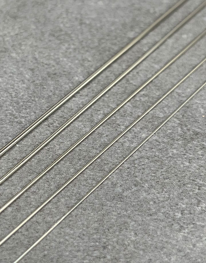 14kt WHITE Gold Dead Soft Round Wire (GWXXW) (sold by the Inch ...