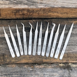 Non-Magnetic Tweezer Set (12pcs) (TW2412)