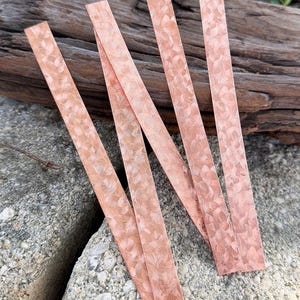 Pattern Copper Strips (Curvy) 6" x 1/2" 24ga - CSP352
