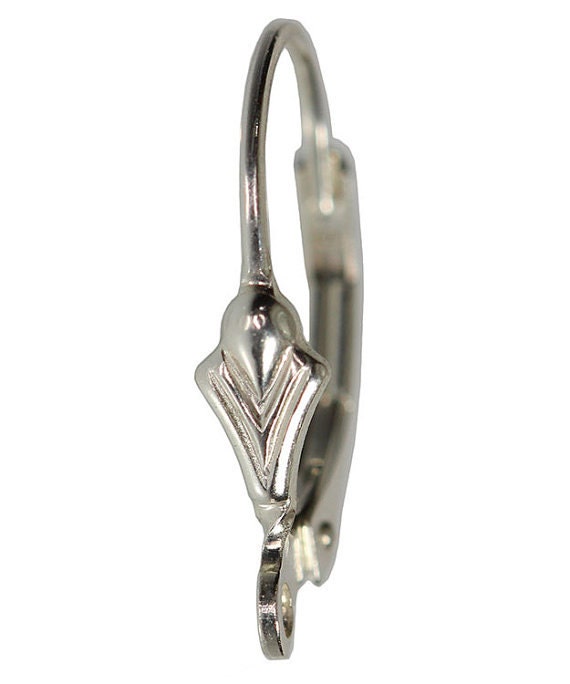Leverback Sterling Silver With Tulip & Ring pkg of 6 428S-03 