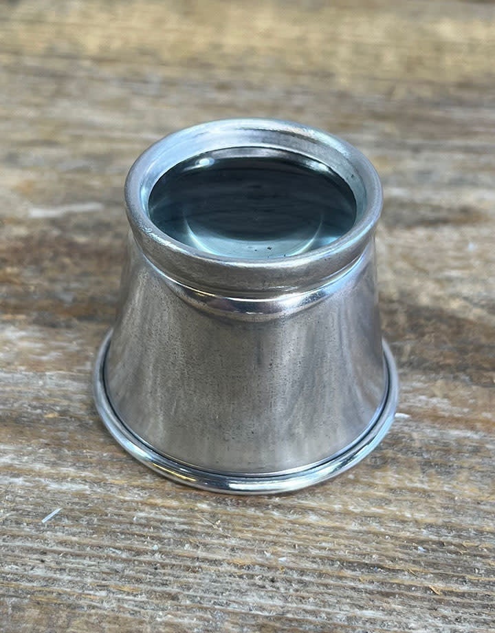 No. 4 Aluminum Eye Loupe Magnifier Jewelry Making Gemstone Diamond  Inspection Tool INSP-0012 
