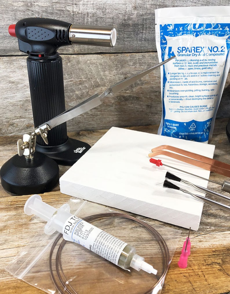 Beginner Jewelry Soldering Kit 80.117 Etsy